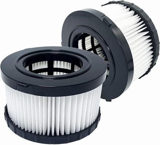 DC5151H HEPA Filter Replacement Compatible with DEWALT DC515 DCV517 Wet Dry Vacuum, 2 Pcs