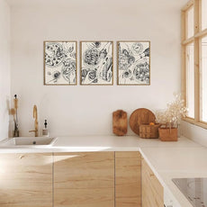 BINCUE Food Wood Wall Art Modern Cheers Kitchen Wall Decor Abstract Friends Party Artwork for Kitchen Dining Room Living Room 12