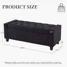 Ottoman with Storage, 48.8