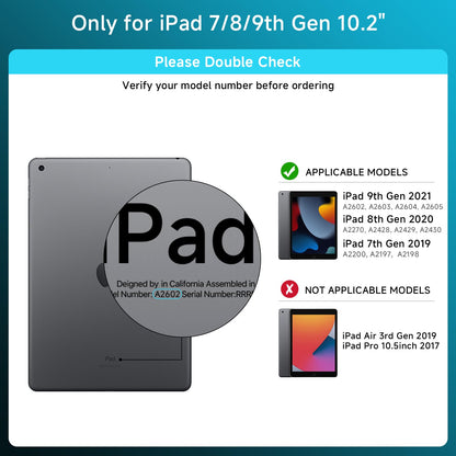 Transparent Keyboard Case for iPad 11” (10th & 11th Gen) – 360° Rotating, Backlit, Trackpad