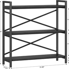 Homeiju 3 Tier Bookshelf 31.49