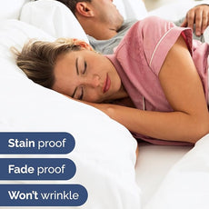 Extra Deep Pocket Queen Sheet Set - 4 Piece Breathable & Cooling Bed Sheets - Hotel Luxury Sheet Set - Ultra Soft, Wrinkle Free & Comfy - Easily Fits Extra Deep Mattresses - Deep Pocket White Sheets