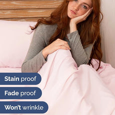 Extra Deep Pocket Full Sheets - 4 Piece Breathable & Cooling Bed Sheets - Hotel Luxury Bed Sheet Set - Soft, Wrinkle Free & Comfy - Easily Fits Extra Deep Mattresses - Deep Pocket Lavender Pink Sheets