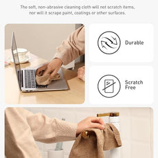 Fantasticlean Microfiber Cleaning Cloth Roll -75 Pack, Tear Away Microfiber Towels, 12