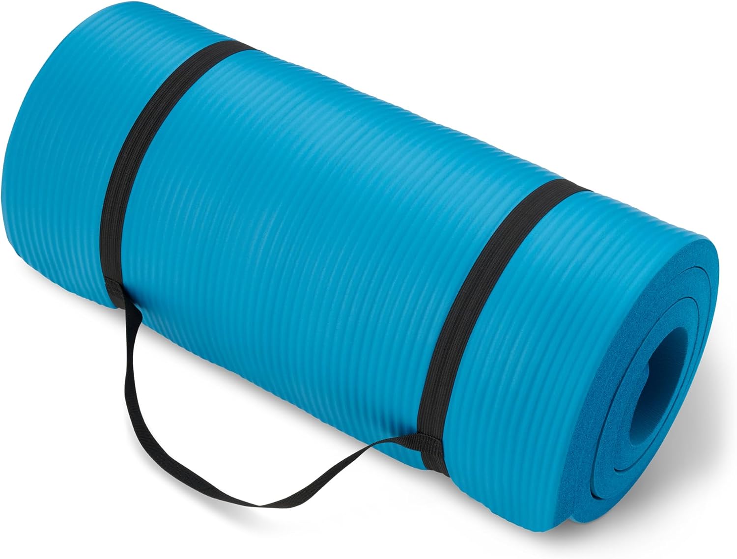 Amazon Basics Extra Thick Exercise Yoga Mat with Carrying Strap Dormly