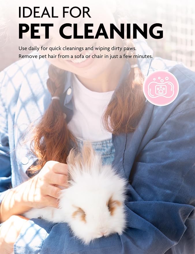 Fantasticlean Microfiber Cleaning Cloth Roll -675 Pack, Tear Away Microfiber Towels, 12" x 12", Reusable, Washable, Ultra Absorbent Dishcloth for All-Around Cleaning Supplies (9 Rolls of Pink)