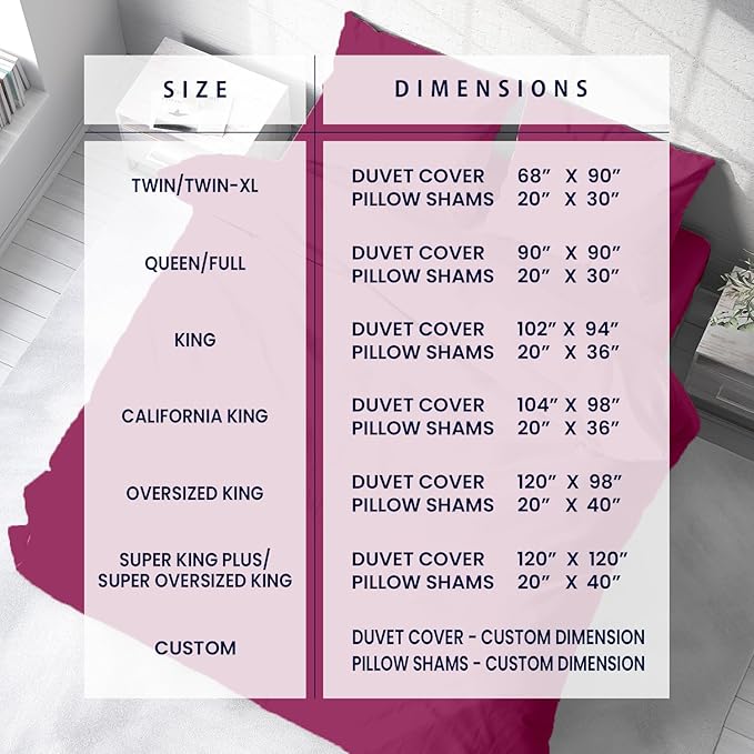 Kotton Culture 3 Pc Duvet Cover King Size Set-100% Egyptian Cotton Sateen 600 Thread Count Ultra Soft Premium Durable Comforter Cover Zipper Closure & Corner Ties - (Hot Pink, 102" X 94")