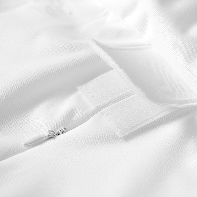 Amazon Basics Zippered Mattress Encasement - Waterproof & Bed Bug Proof, Queen