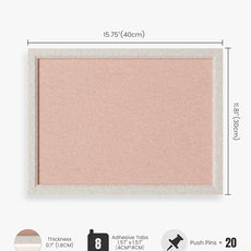 Felt Cork Board Alternative, Felt Bulletin Board 16