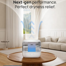 Dreo Smart Humidifiers for Bedroom, Top Fill 4L Cool Mist Humidifier with Nightlight, 36H Runtime, Touch/APP/Voice Control, Quiet Ultrasonic Humidifiers for Large Room, Home, Baby, Plants, Office
