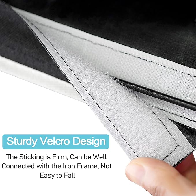 Loghot Bedside Caddy/Bedside Storage Bag Hanging Organizer for Bunk and Hospital Beds,Dorm Rooms Bed Rails,Can be Placed Glasses,Books,Mobile Phones,Keys (2pc Black)