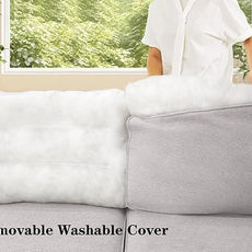 Legend Vansen Modular Sectional Sofa U Shaped Couch with Ottoman Modern Reversible Corner Sectional Couch for Living Room (Light Grey, U Shaped Sofa-1)