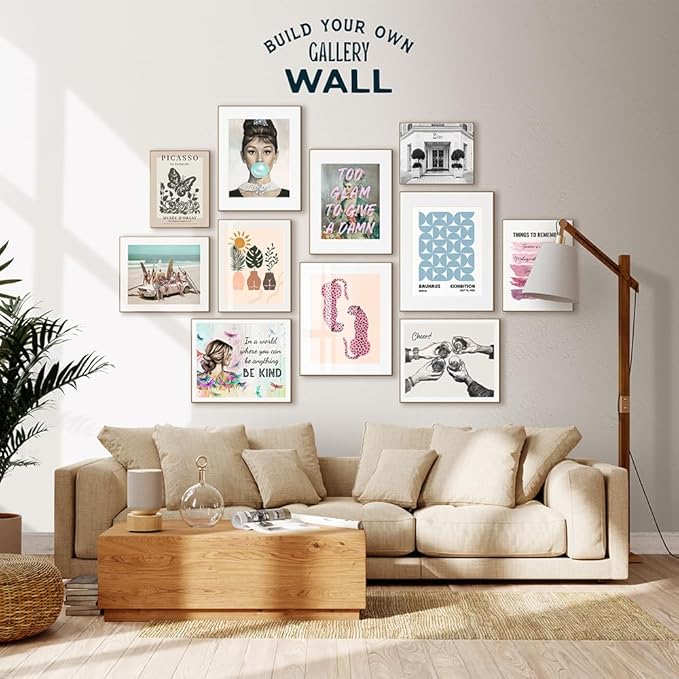 Office Wall Art For Men 11x14 - Inspirational Wall Decor - Motivational quote - positive affirmation Wall Art - Gym Motivation Poster - Man cave Wall Decorations - Lion Print - LARGE Unframed