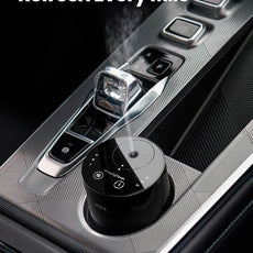 Waterless Essential Oil Diffuser, Portable Aromatherapy Diffuser with 20mL Capacity, Battery Operated Mini Scent Diffuser,3 Mist Levels & Timers, Leak-Free, for Home, Car, Office (Black)