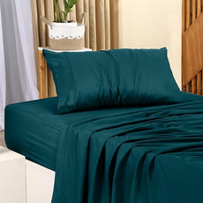 Utopia Bedding Twin Bed Sheets Set - 3 Piece Bedding - Brushed Microfiber - Shrinkage and Fade Resistant - Easy Care (Teal Green)