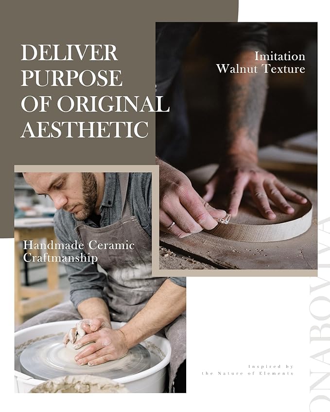 Essential Oil Diffuser, 280ml Ceramic Diffusers for Large Room, Ultrasonic Aromatherapy Diffuser with Cool Mist Humidifier, Quiet and Intelligent Oil Diffusers for Home,Office,Yoga,Bathroom