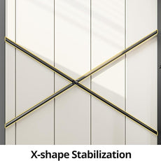 IRONCK Over The Toilet Storage with 8-Titer Shelf, Mass-Storage Side Storage Open Rack, Freestanding Bathroom Organizer Space Saver, for Bathroom, Restroom, Laundry, Black