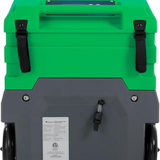 Mounto MOUNTO 268Pints LGR Commercial Compact Dehumidifier with Pump and Drain Hose, LGR Portable Dehumidifier with wheels for Home, Basements, Garages, and Job Sites (Green)