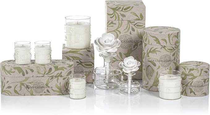 Apricot Bloom Zodax MINI Grand Casablanca Porcelain Diffuser