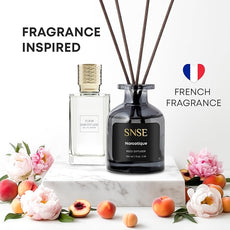 SNSE Narcotique Perfumed Reed Diffuser Set - Premium Reed Diffusers for Home with Diffuser Reeds, Luxurious Gift Aroma, Sophisticated Scent, Ideal for Relaxation, Elegant Home Fragrance