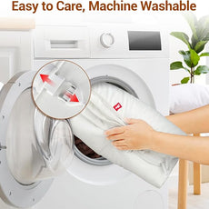 Comfytemp Heated Mattress Pad Twin Size, Foot Temp Diff Design & Preheat Function & Smart Downshift, Water-Resistant Bed Heater - 12 Heat & Timers Settings, Non-Slip Mattress Pads