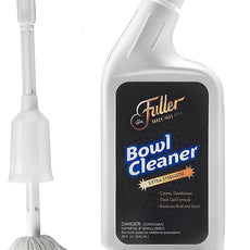 Fuller Brush Toilet Bowl Swab with Extra Strength Bowl Cleaner – Scratch-Free Toilet Bowl Cleaning, Long Handle, Deep Cleaning Under Rim