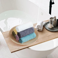 SEMAXE 100% Cotton Washcloths 12-Pack, 13 × 13 Inch Soft Luxury Face Towels – Super Absorbent & Quick-Dry, Premium Cloth with Hanging Loop, Oeko-TEX Certified, Gift-Ready Box