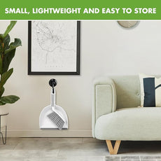 Small Broom and Dustpan Set, Dustpan and Brush Set, Small Brush and Dustpan Set, Hand Broom and Dustpan Set, Mini Handheld with Home, Desktop, Kitchen, pet