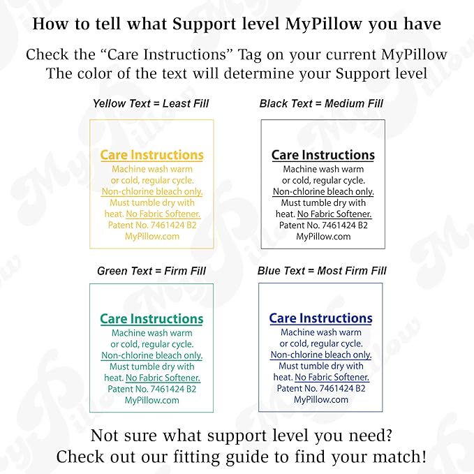 MyPillow Bedding Bed Pillows for Sleeping King Size, Set of 2, for Back, Stomach or Side Sleepers - My Pillow Classic Pillow [King, Medium]