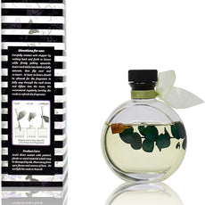 LOVSPA Reed Diffuser Set, Unwind Eucalyptus & Mint Scented Oil Diffuser with Sticks, Home Fragrance Accessories for Bathroom Shelf Decor, Aroma Diffusers for Home or Office Desk, USA Made