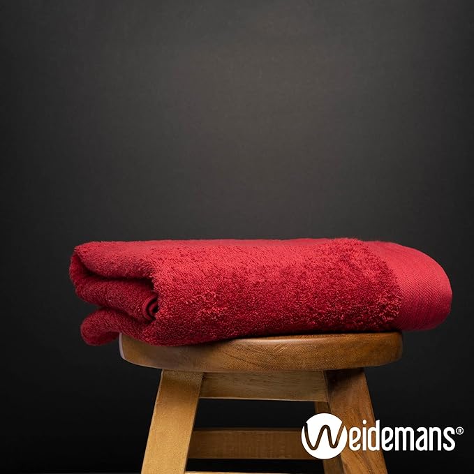 100% Cotton Towels 35" X 70" | Burgundy Towels Set of 1 Ultra Soft and Highly Absorbent Bath Towel Set Cotton, Gym, Hotel, Spa, Machine Washable