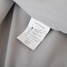 ROSGONIA Queen Comforter Set Grey, 3pcs Bedding Comforter Sets (1 Gray Comforter & 2 Pillowcases) All Season Soft Lightweight Bedspread Blanket Quilt