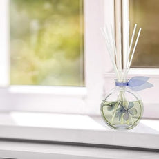 LOVSPA Reed Diffuser Set, English Garden Scented Oil Diffuser with Sticks, Home Fragrance Accessories for Bathroom Shelf Decor, Aroma Diffusers for Home or Office Desk, USA Made