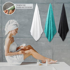 Ferdilan 4 Pack Large Bath Towels Set 35