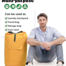 Laundry Bag, Extra Large Laundry Bags for College, Laundry Bag with Straps, Dorm Room Essentials, Laundry Duffle Bag, Dirty Clothes Bag, Laundry Bags for Travel, College Dorm Essentials for Guys