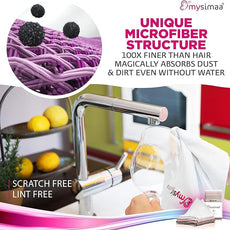 XL Lint Free Microfiber Cleaning Cloth, Cleaning Rags, Microfiber Towels, Glass Cloths, Lint Free Towel, Window Cleaning Cloth - Set of 12