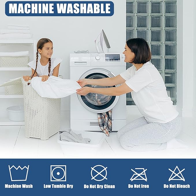 1 Pack Twin Size Waterproof Mattress Protector, Breathable Mattress Cover, Fitted Deep Pocket Mattress Pad Cover Stretches up to 21 Inches, Soft Noiseless Bed Cover