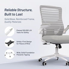 Office Chair for Long Hours & Lower Back Pain Relief – 4