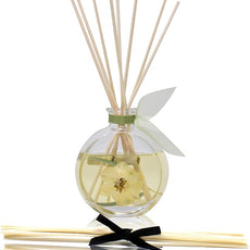 LOVSPA Reed Diffuser Set, Bamboo Jasmine Scented Oil Diffuser with Sticks, Home Fragrance Accessories for Bathroom Shelf Decor, Aroma Diffusers for Home or Office Desk, USA Made