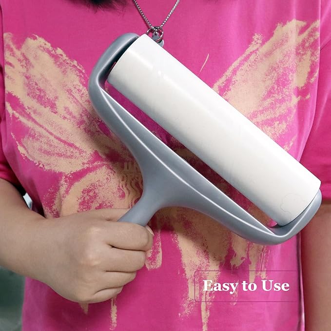 8 inch Lint Roller Refill for Scotch-Brite Pet Extra Sticky Large Surface Roller 50% Stickier Lint Roller Refill, Works Great On Pet Hair, 4 Refills, 60 Sheets per Refill, 240 Sheets Total