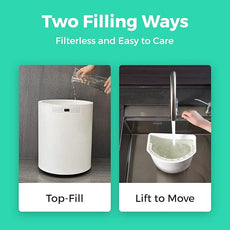 Humidifiers for Large Room, Y&O 10L(2.64Gal) Steam Whole House Humidifier for Plants, Filterless Design, Auto Shut Off, 3 Level Mist Maximum 1200ml/H Output, Covering up to 1000 sq.ft