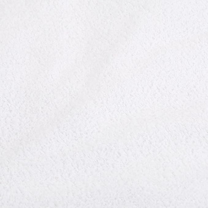 Amazon Basics Waterproof 18 inch Mattress Protector King Size, Breathable, Machine Washable, White