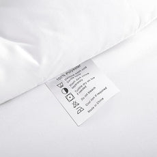 ROSGONIA Oversized Queen Comforter White, 3pcs (1 Comforter & 2 Pillowcases) Lightweight Oversized Queen Comforter Sets Bedding Blanket Quilts