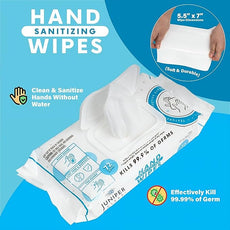 1 Pack Hand Sanitizing Wipes, 72 Count Disposable Hand Sanitizer Wipes, Fresh Scent, Lint Free & Durable