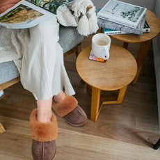 KuaiLu Womens Fluff Dual Memory Foam Slippers Ladies Cozy Arch Support Warm Scuff Slippers Slip on Comfy Winter House Shoes with Non-Slip Indoor Outdoor Hard Sole