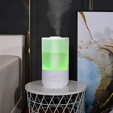 BlueHills Premium 4000 ml Tall Essential Oil Diffuser 4L 4 Liter 50 Hour Run with Remote Timer Aroma Humidifier 1 Gallon Big Capacity High Mist Output for Large Room Huge Size Mood Lights White T401