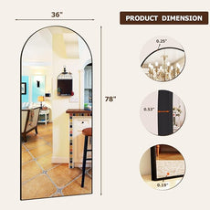 Arched Full-Length Mirror, 36