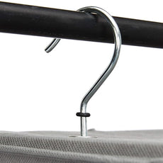 Amazon Basics 6-Tier Hanging Closet Shelf Organizer With Pockets, 8.5