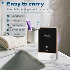 Waterless Essential Oil Diffuser for Home & Office Cordless Battery Operated Aroma Diffuser with 7 Mist Levels, Ultrasonic Air Freshener for Large Rooms Bedroom Bathroom Car Small & Portable