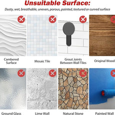 Shower Caddy Suction Cup, 15.8 inch 2 Pack Suction Shower Shelf with Hooks NO-Drilling Bathroom Holder, Rustproof Bathroom Organizer, Black,Includes 2 Extra Suction Cups for Replacement Use